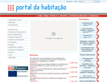 Tablet Screenshot of portaldahabitacao.pt